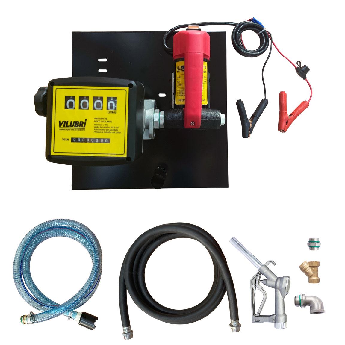 Conjunto P/ Óleo Diesel 12V - 40 l/min