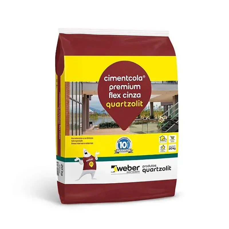 Argamassa Colante Premium Flex Quartzolit 20kg