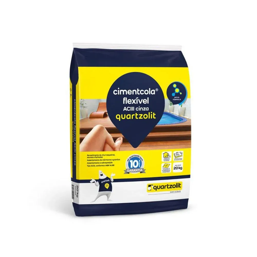 Argamassa Colante AC3 Quartzolit 20kg