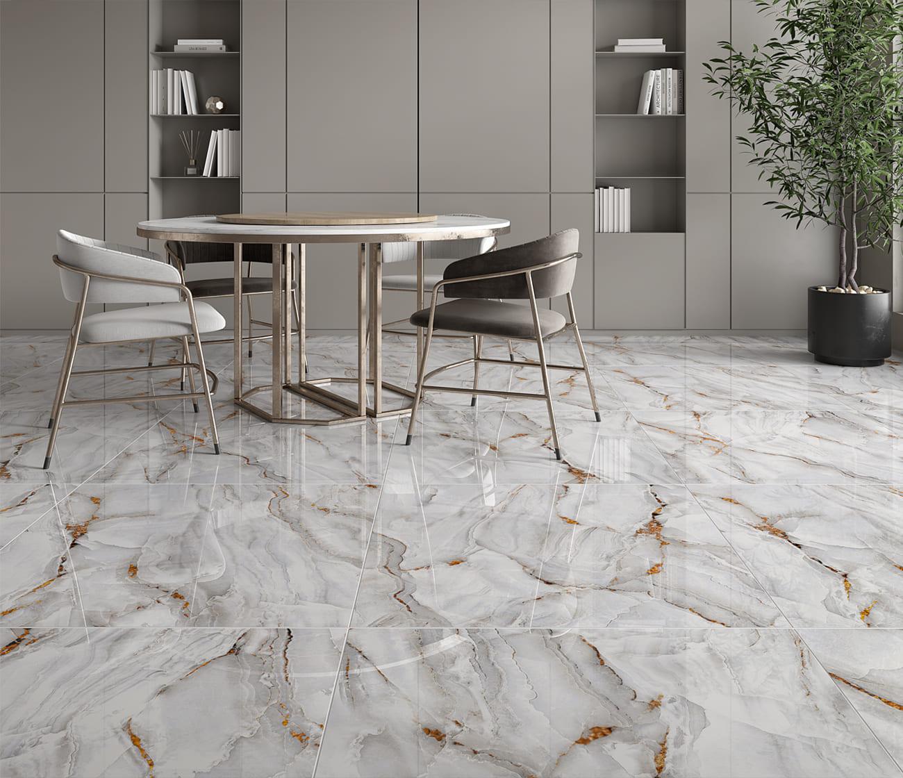 Piso Formigres Primus Polido Retificado 81x81 cm – Caixa com 1,97 m²