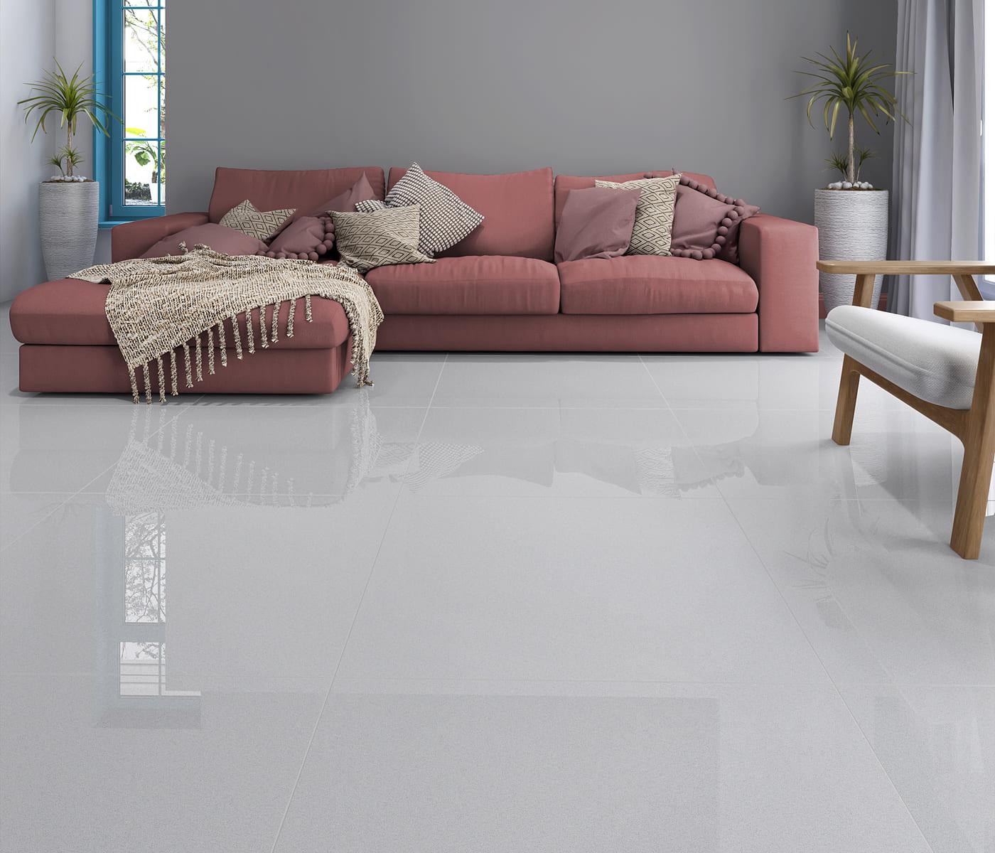 Piso Formigres Avolio Cinza Polido Retificado 81x81 cm – Caixa com 1,97 m²